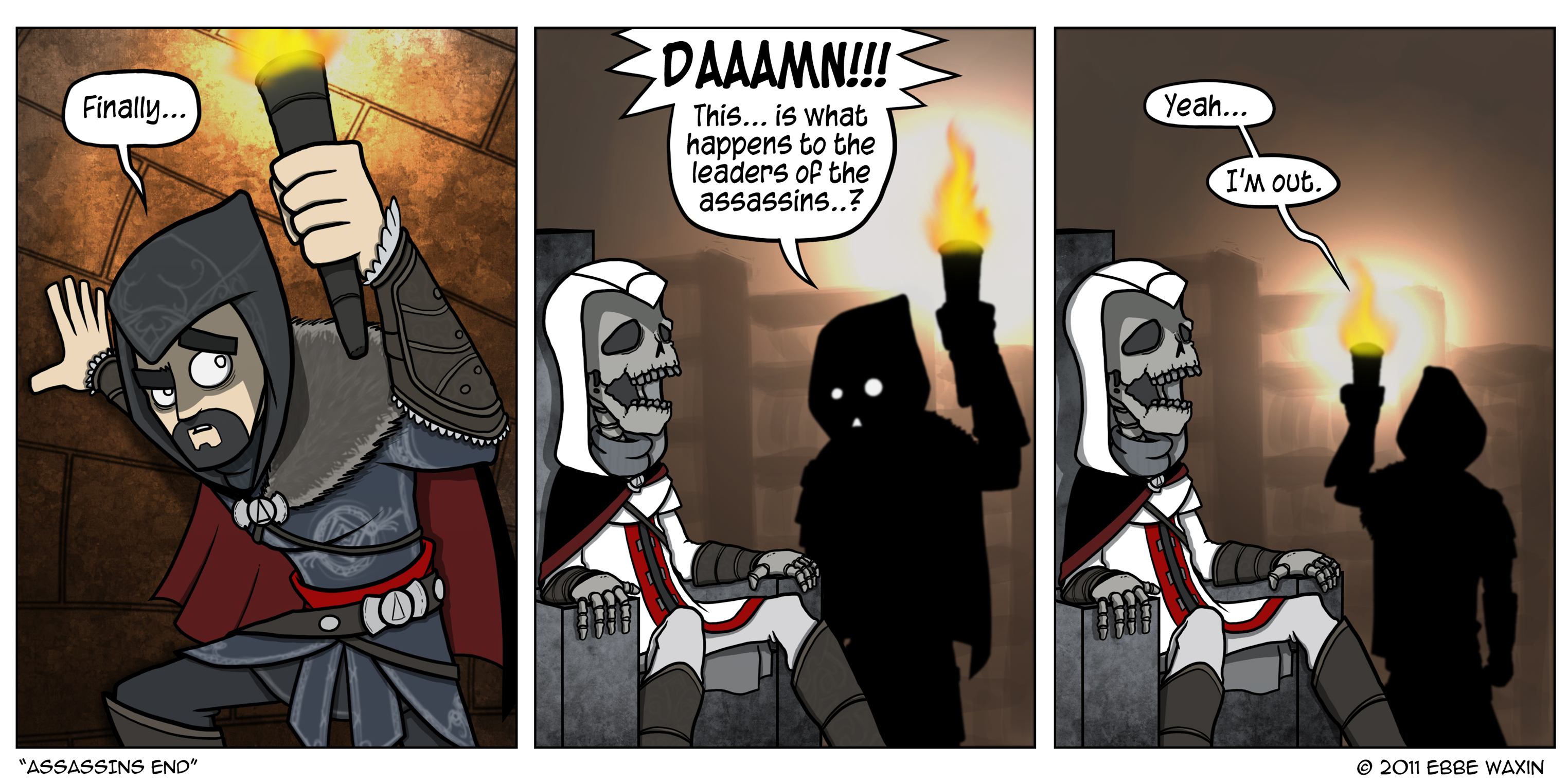 Assassins Creed Revelations and how all assassins end up