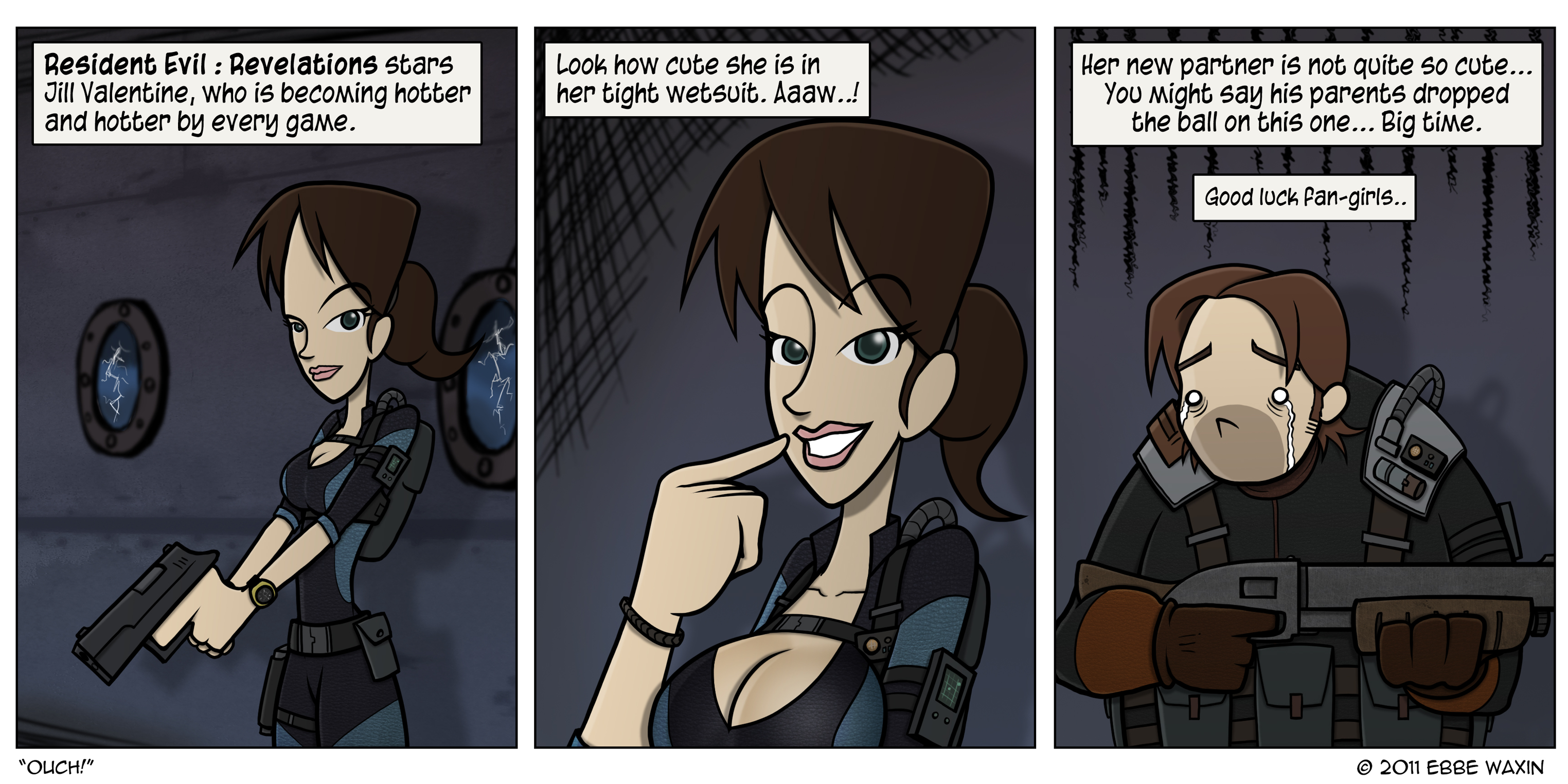 Resident Evil Revelations and the harsh comments about Jill's partner