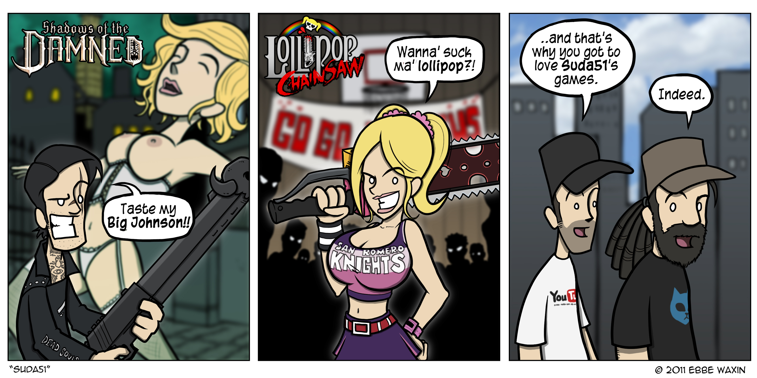 Shadows of the Damned, Lollipop Chainsaw, Suda51