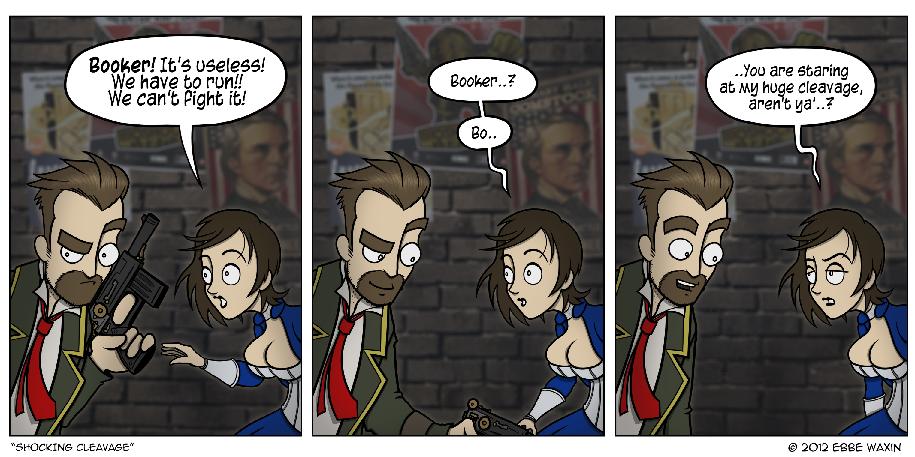 Bioshock Infinite and the cleavage of Elizabeth